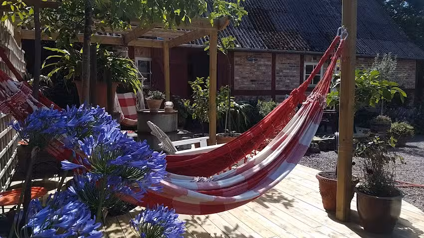 Aplagården, Unterkunft und Weingut