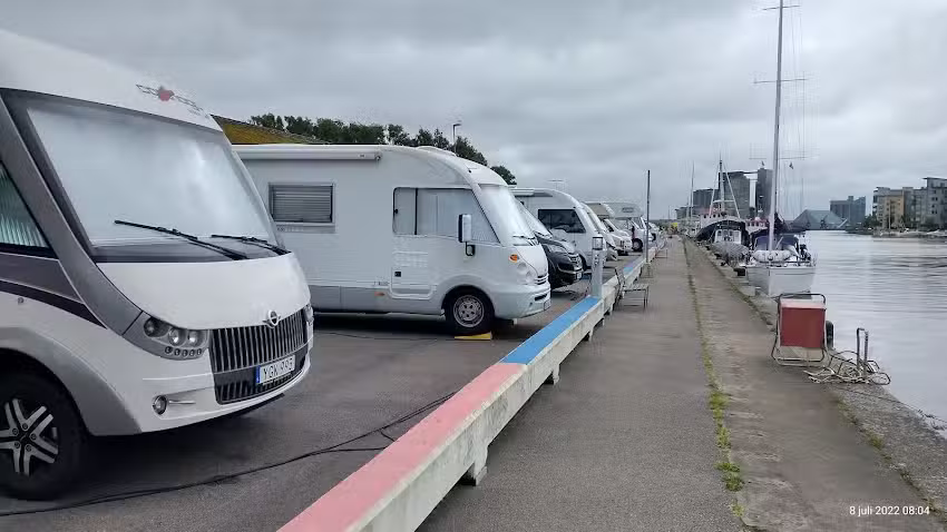 BK Najaden Parking lot Halmstad