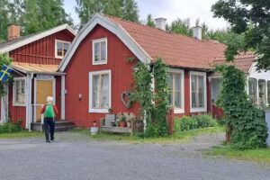 Das Brückenhäuschen in Järvsö