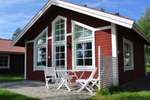 Falun Strandby, Främby Udde – Faluns sjøside ved Runn