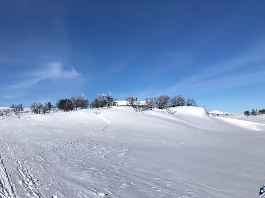 Fjelllandsby på fjellet
