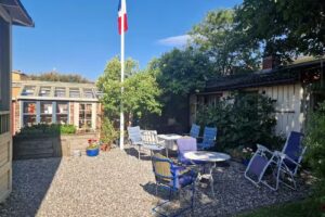 Flodhestens hus værelse og morgenmad