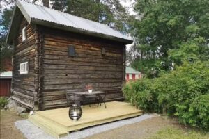 Der Unterschlupf in Busvebacken