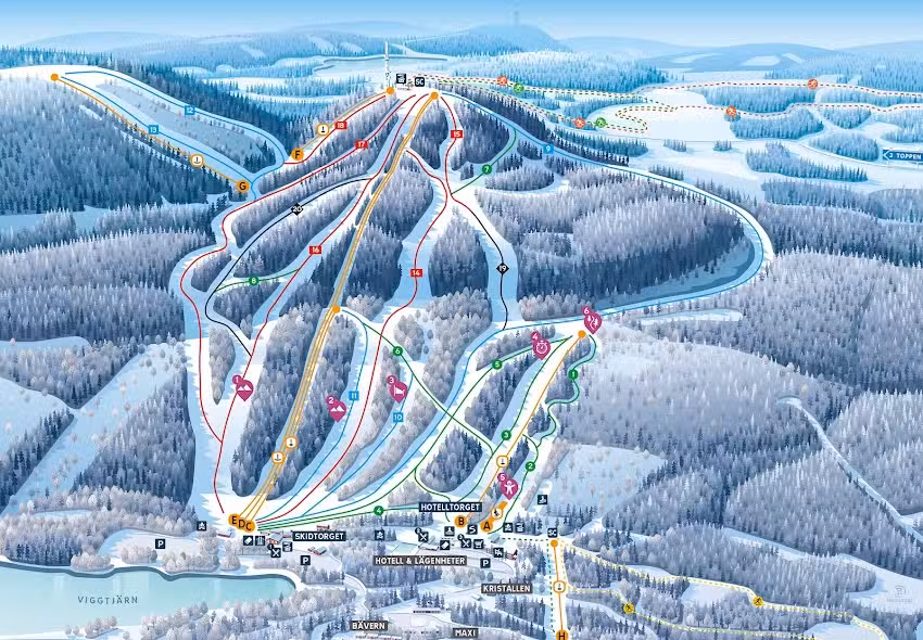 Skigebiet Hassela, Alberta