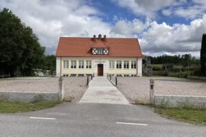 Der Hof der Heimwehr in Sövde