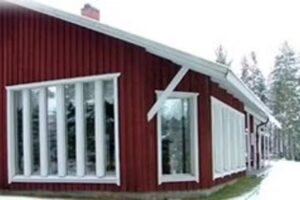 The Gläntan course yard