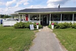 Camping med lang sele