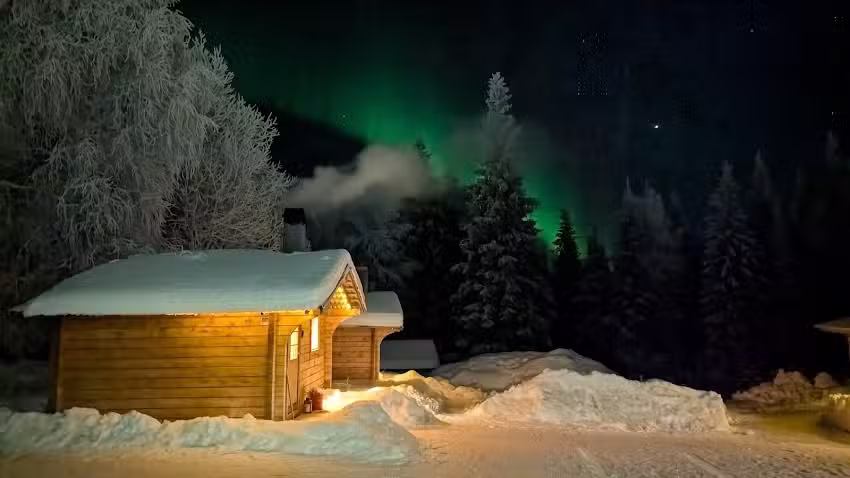 Lapland Snow Cabin