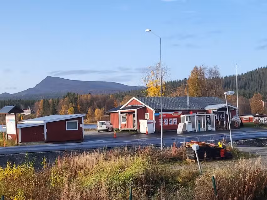 Marsfjällshandlarn/ Fiskecentrum