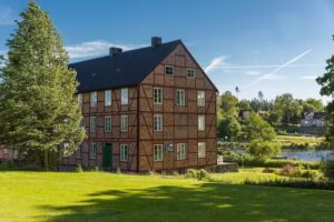 Die Papierfabrik in Östanå