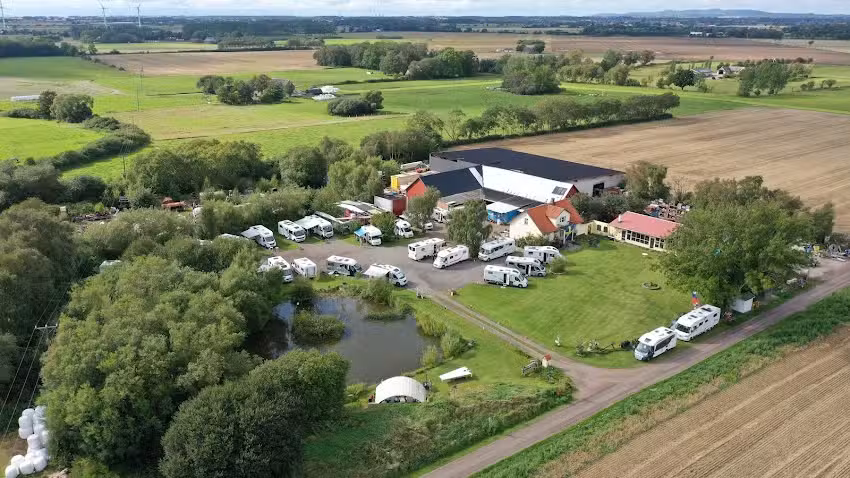 Campingplads Bananpandekage