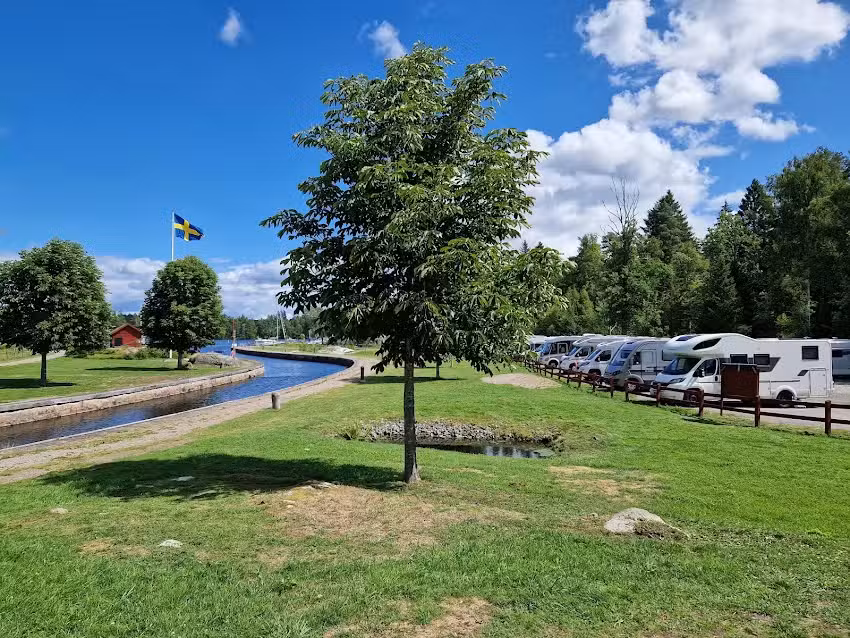 Ställplats Göta kanal Forsvik