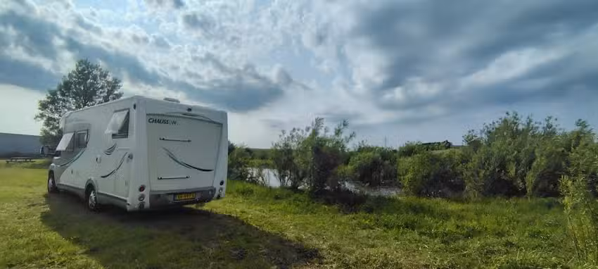 Motorhome parking space