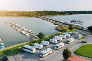 Bobilparkering Trosa havn