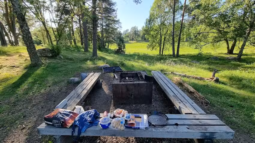 Tältplats vid Örsta