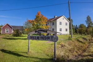 Villa Insikt, with rooms for your inner & outer journey