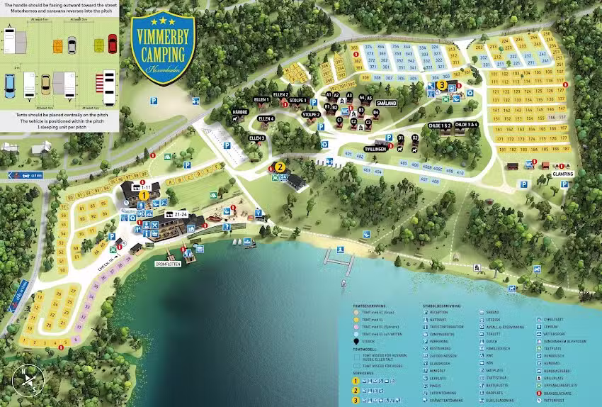 Vimmerby Camping, Nossenbaden